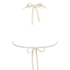 Cozumel Triangle Bikini Top, White