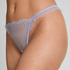 Cordelie Highleg Thong, Purple