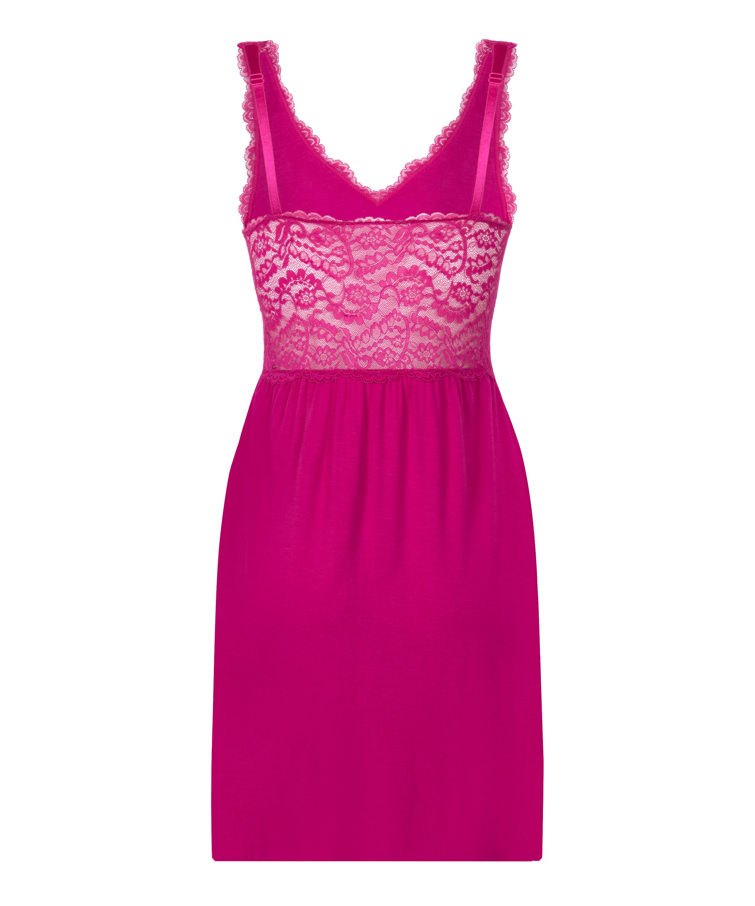 Nora Lace Slip Dress, Pink, main