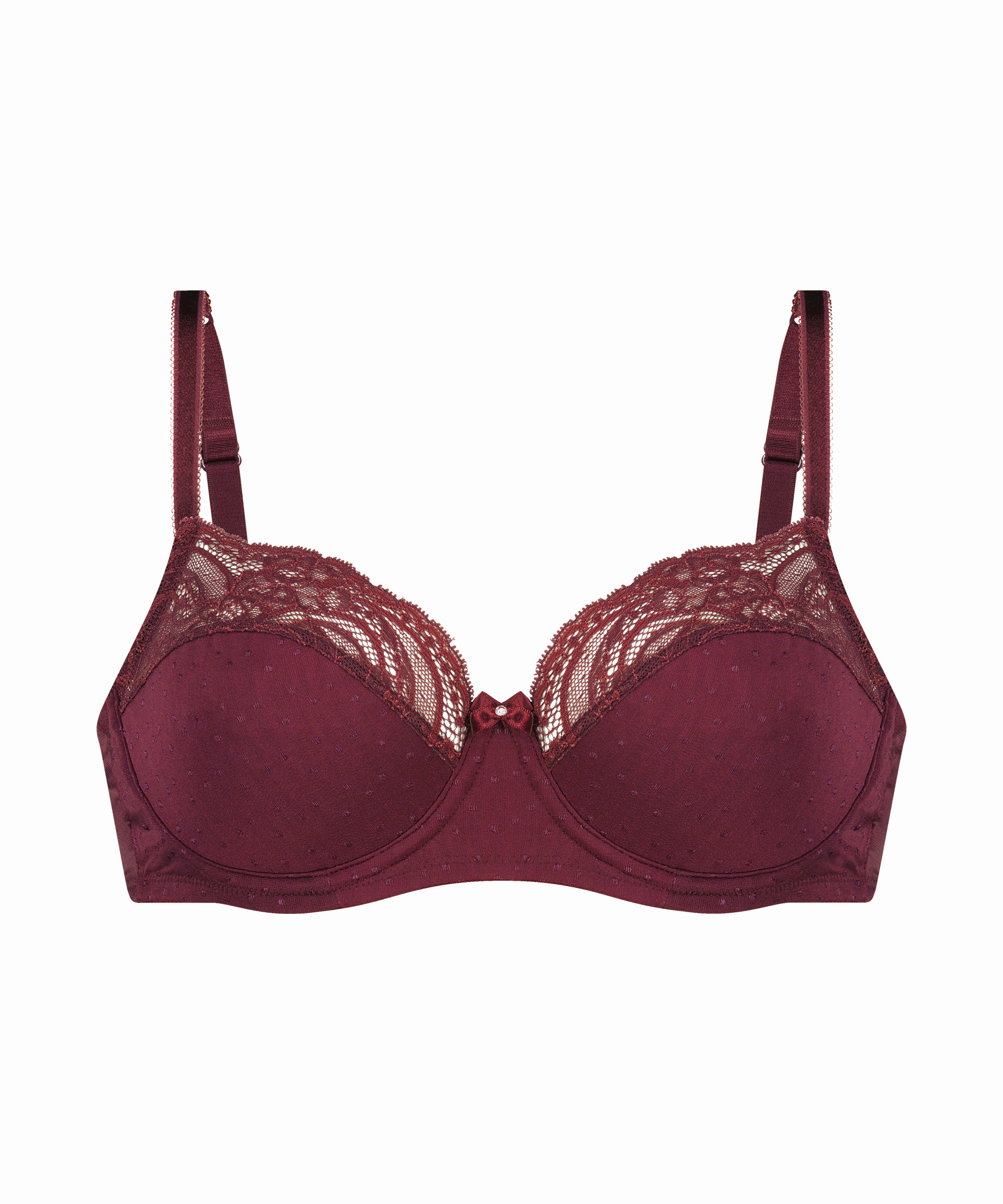 Sophie Non-Padded Underwired Bra, Purple, main