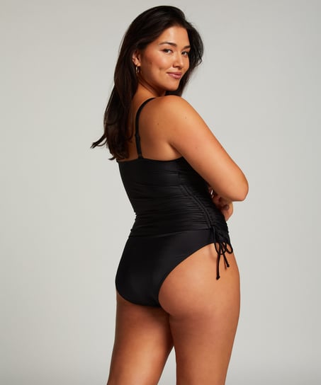 Luxe Shaping Tankini, Black