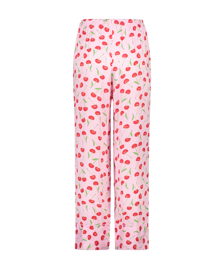 Springbreakers Woven Pyjama Bottoms, Pink