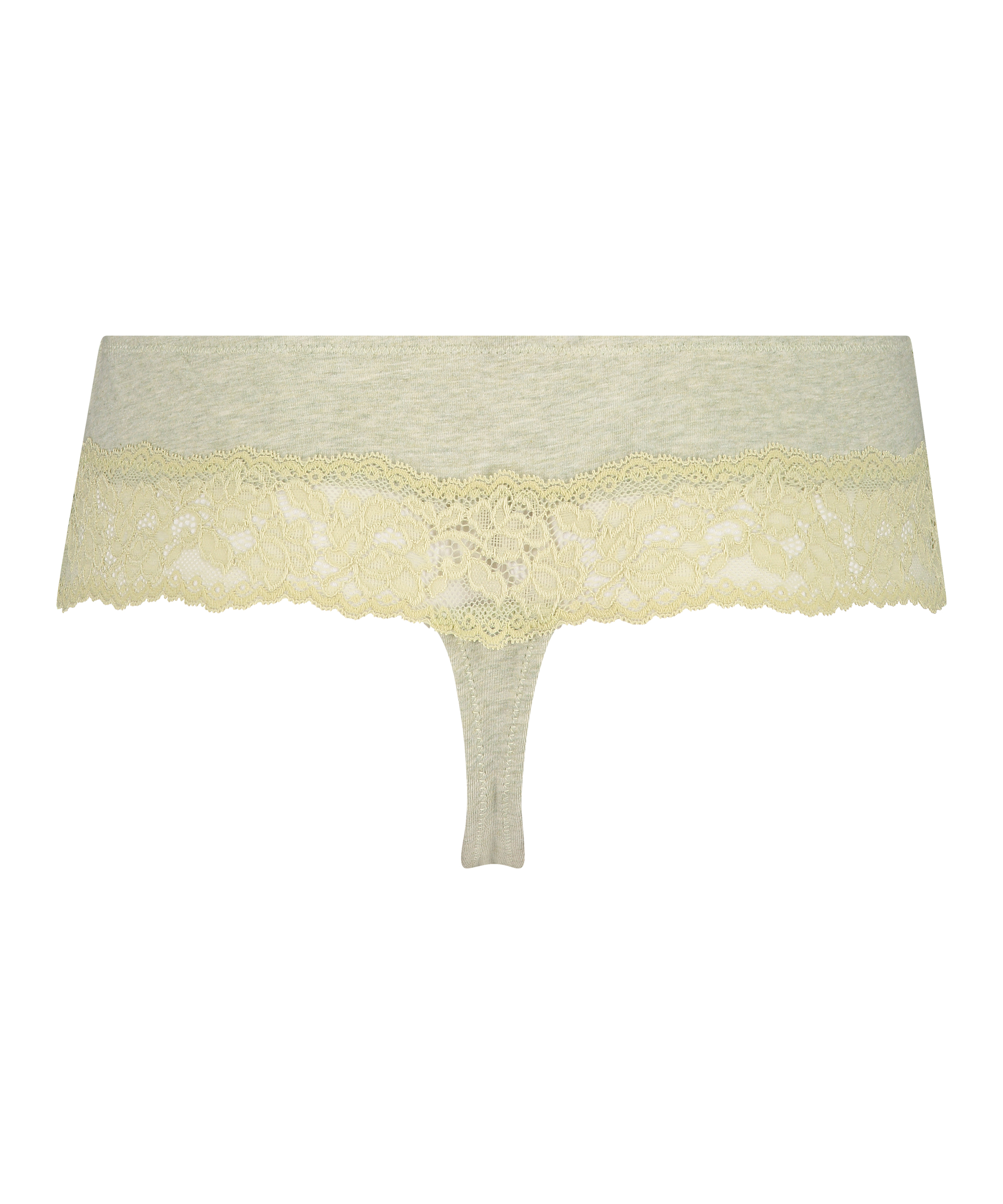 Cotton boxer thong, Green, main