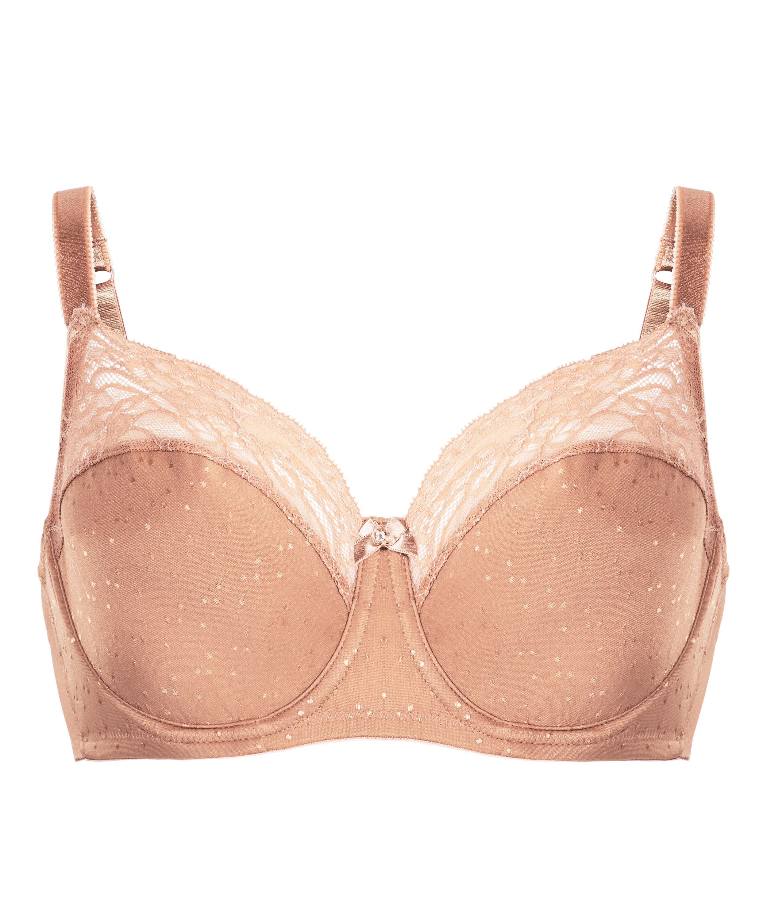 Sophie Non-Padded Underwired Bra, Brown