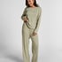 Pyjama Pant Loose Pointelle, Green