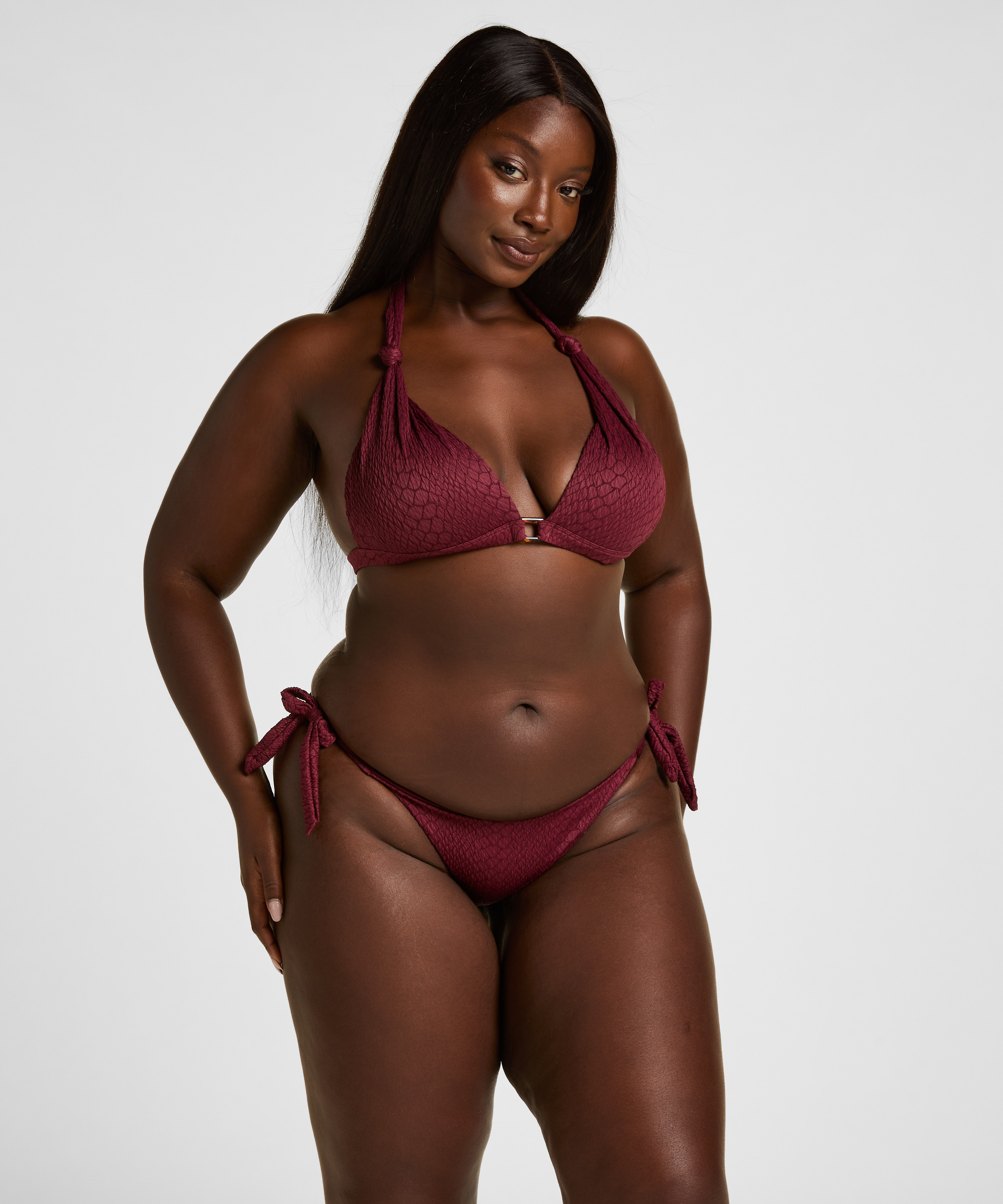 Triangle Bikini Top Aruba, Purple, main