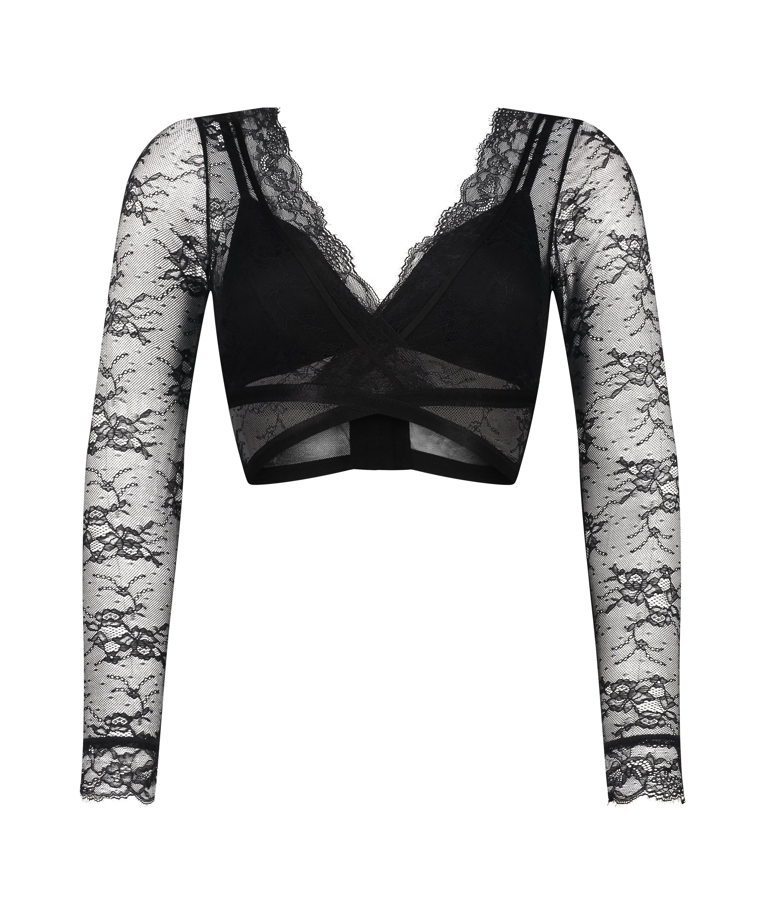 Molly Bralette, Black, main