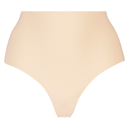 Invisible High Waist Brazilian, Beige