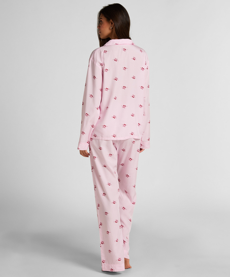 Jacket Woven Cherry, Pink