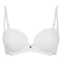 Marine Padded Underwired Strapless Maximizer Bra, White