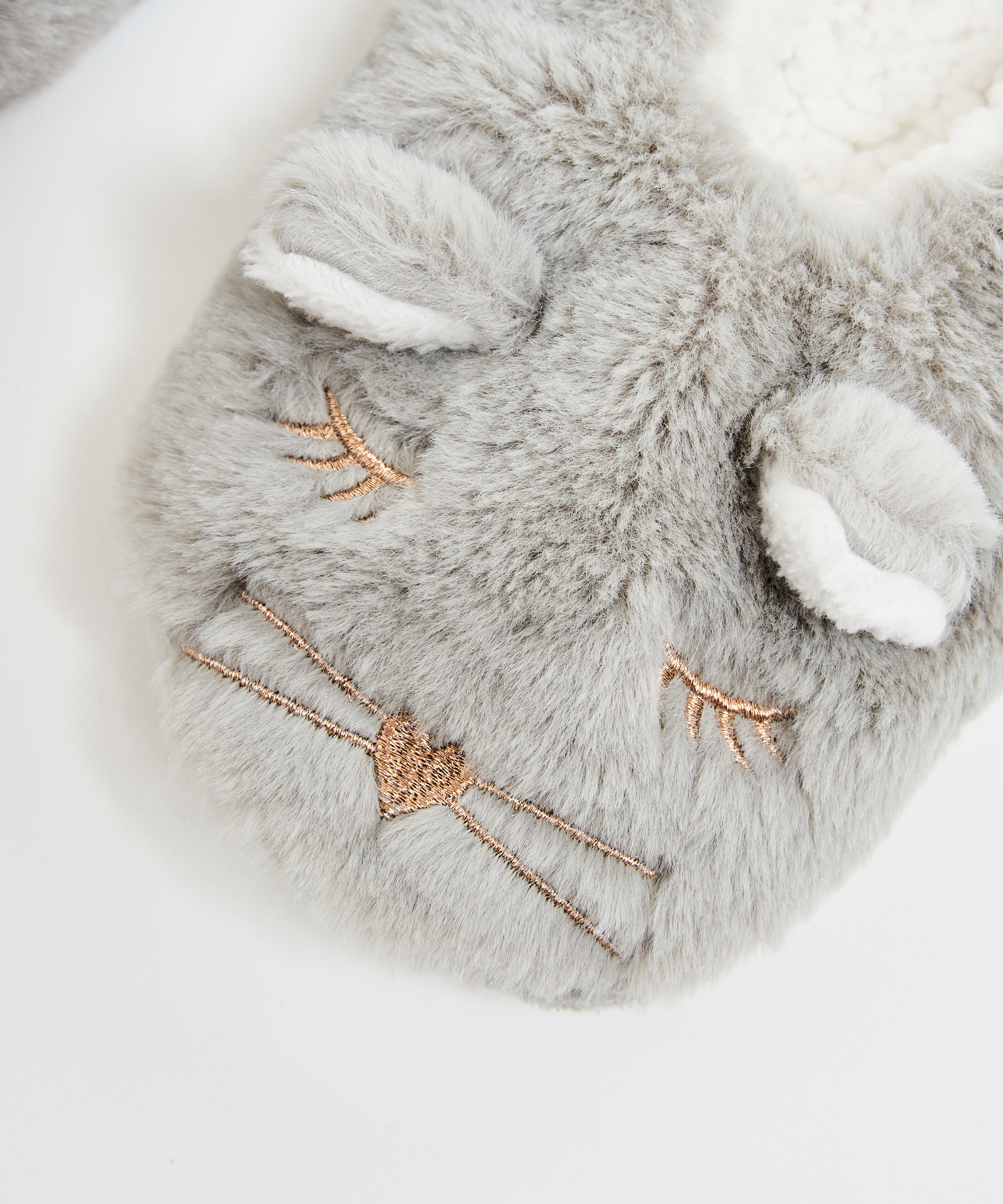 Slippers, Gray, main