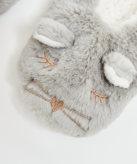 Slippers, Gray