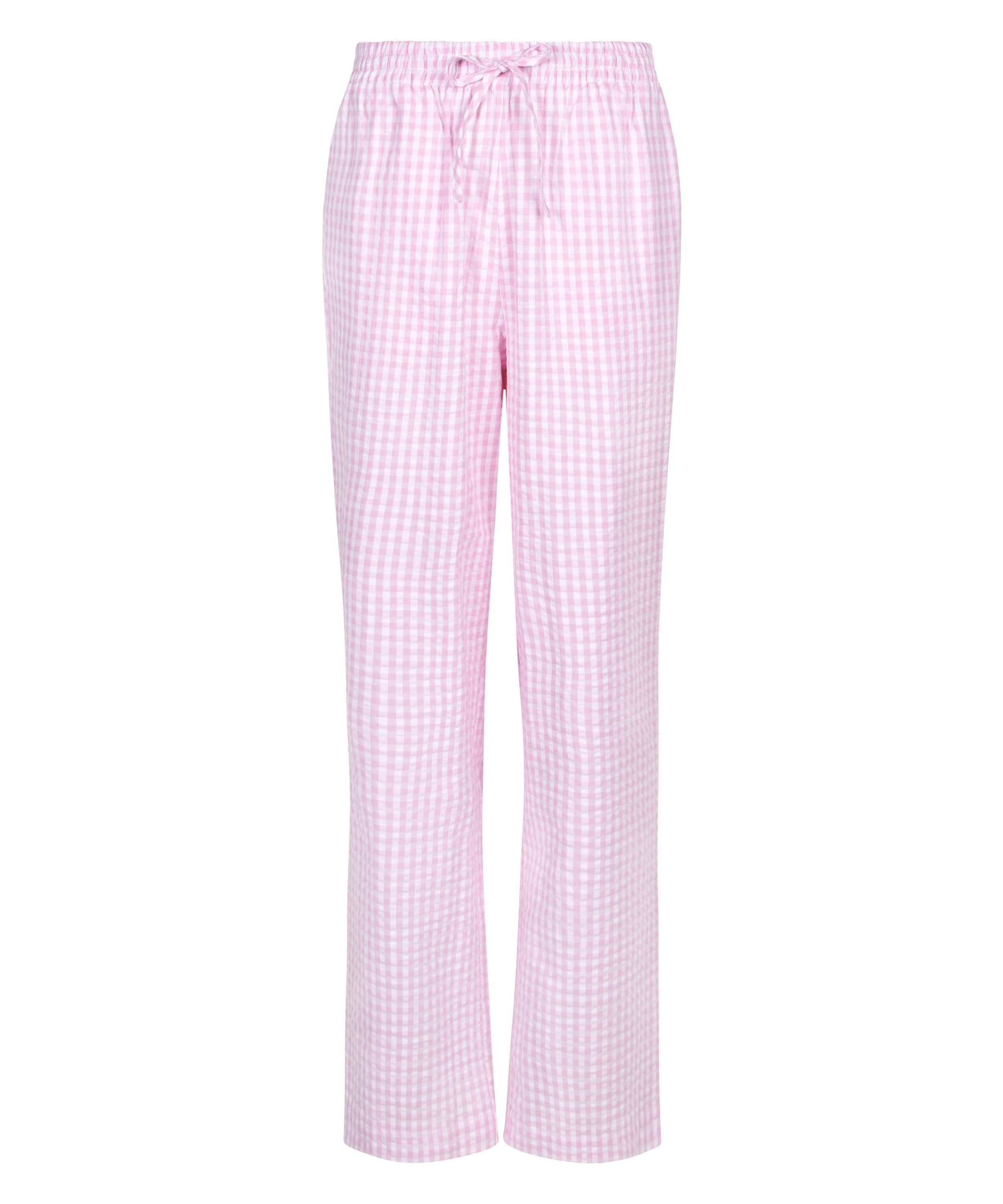 Cotton Pyjama Pants, Pink, main