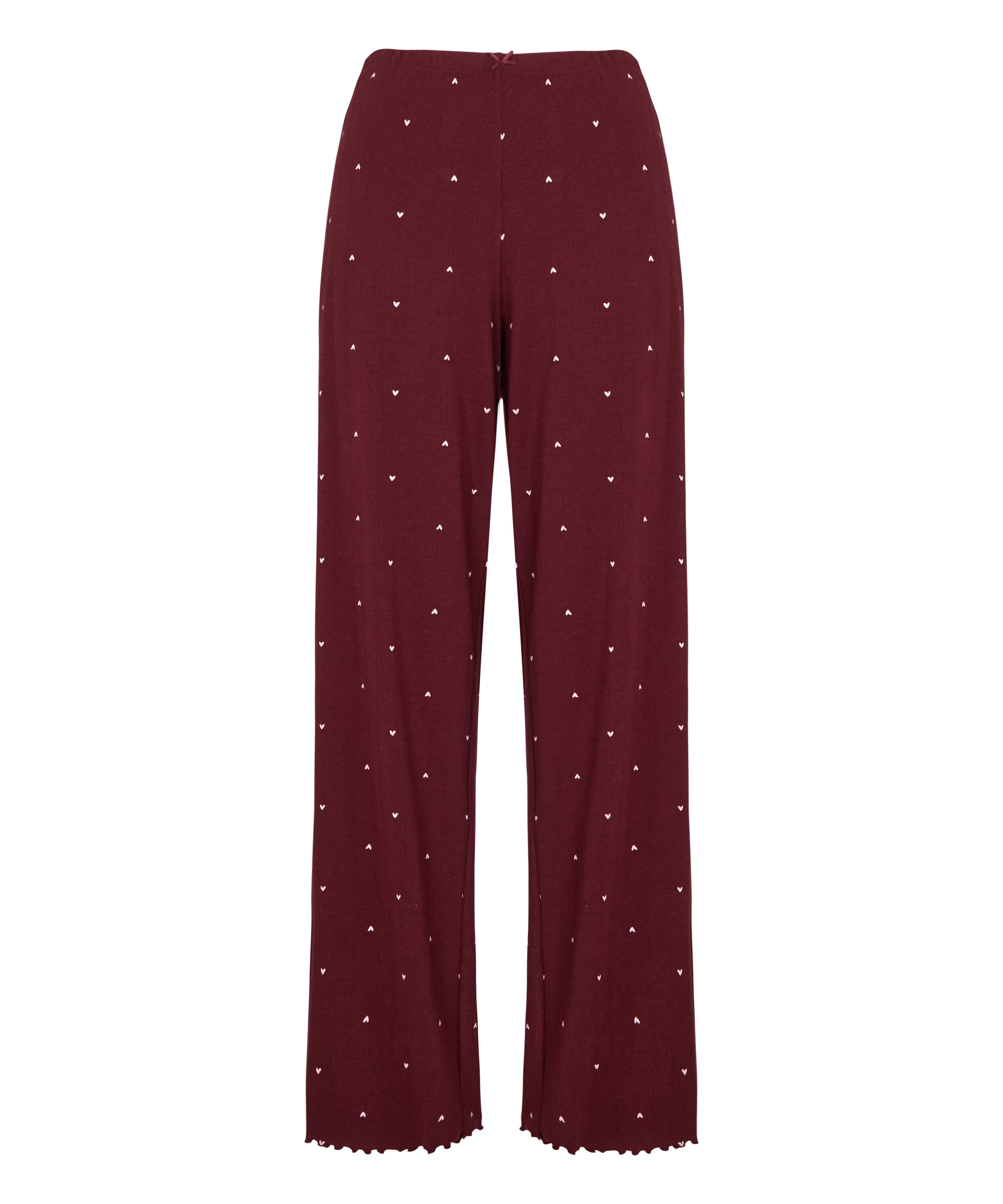 Pants Loose Pointelle, Purple