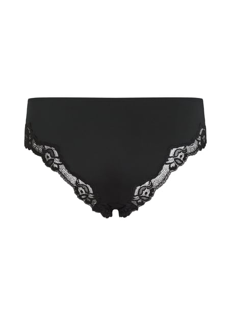 Secret Lace Brief, Black