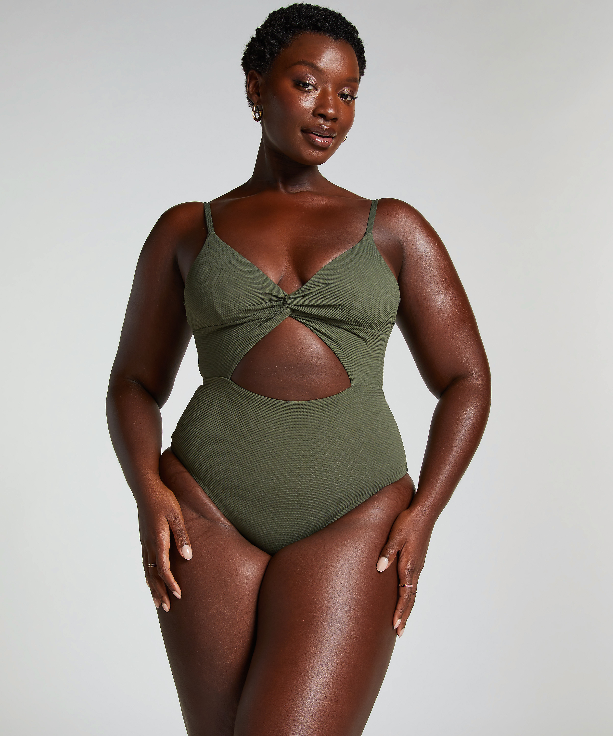 Relief Swimsuit, Green, main
