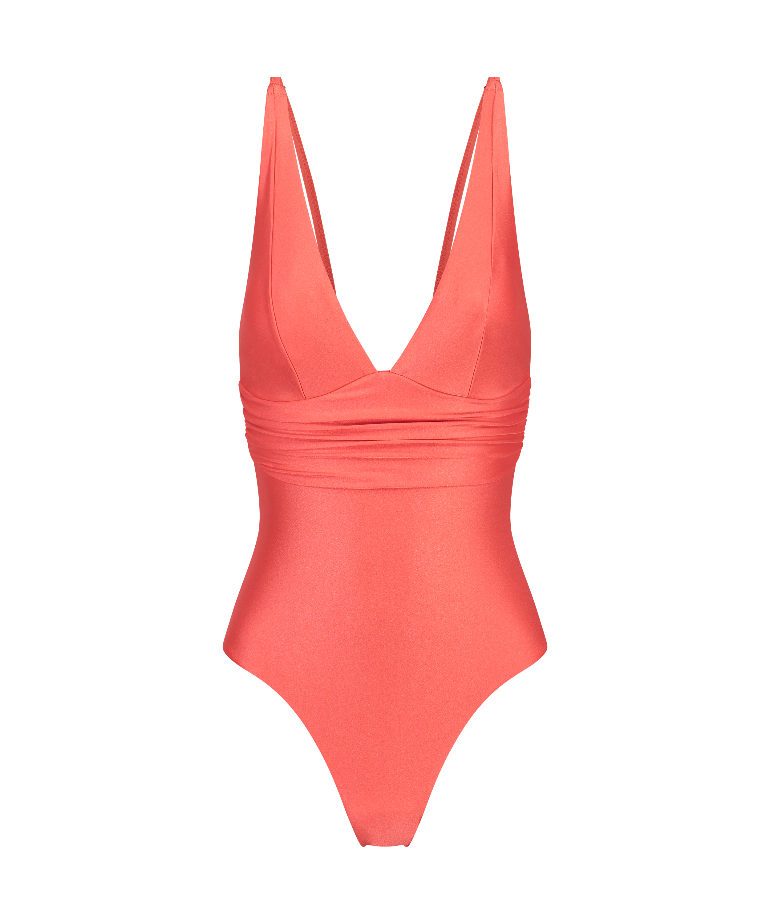 Luxe Shaping Swimsuit, Red, main