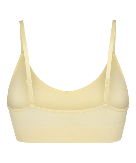Dide Triangle Bralette, Yellow