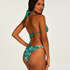 Bermuda High Leg Bikini Bottoms Rebecca Mir, Green