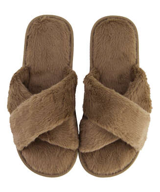 Lia Slippers, Brown