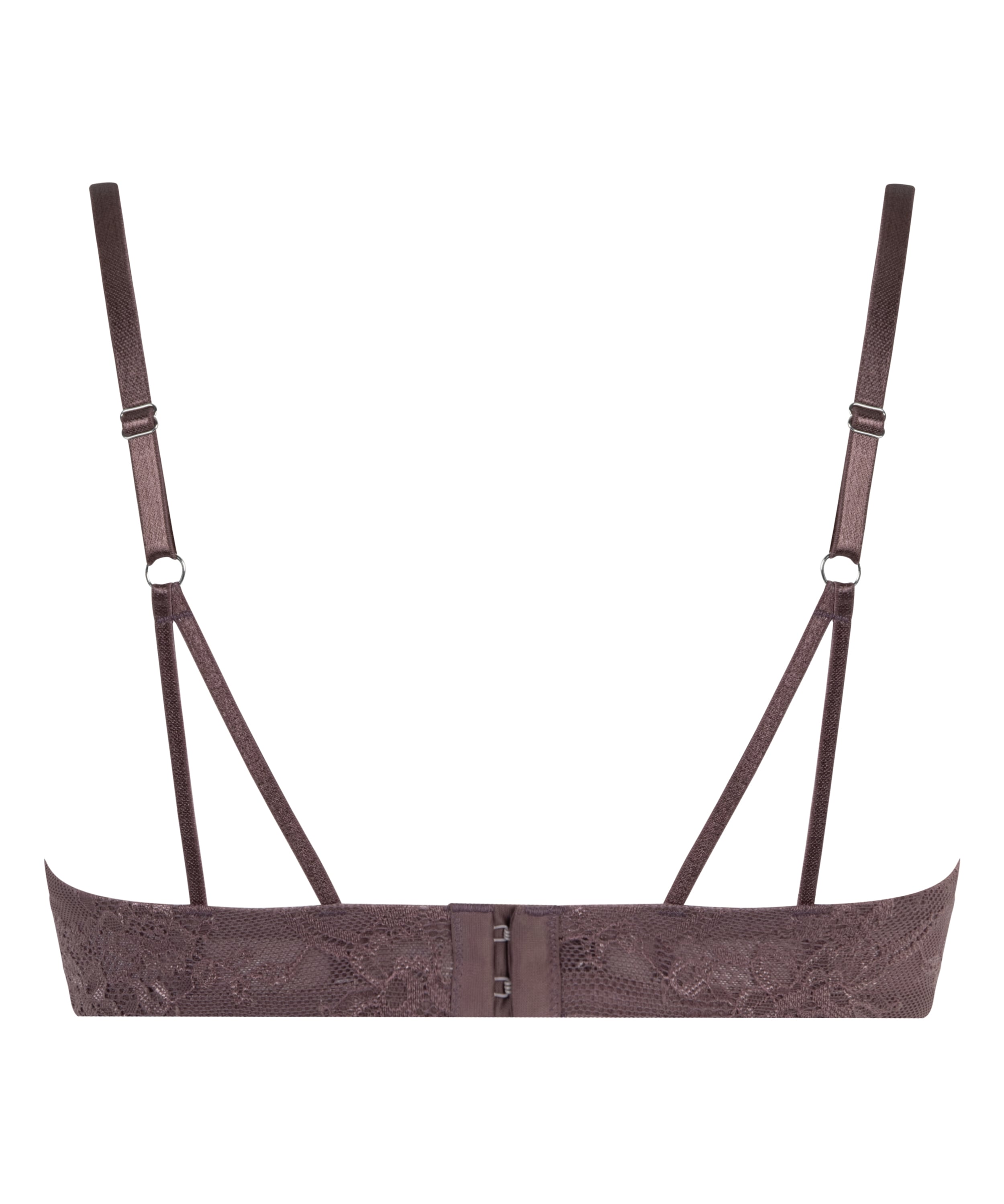Lea Padded Underwired Bra, Brown, main