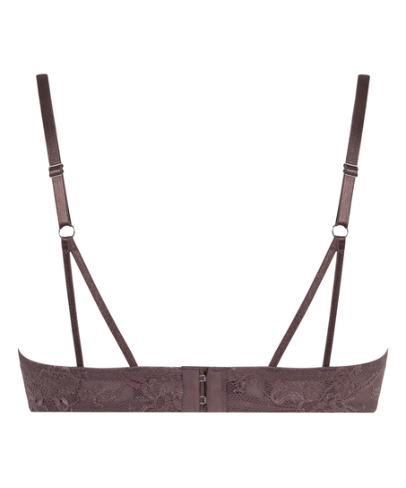 Lea Padded Underwired Bra, Brown