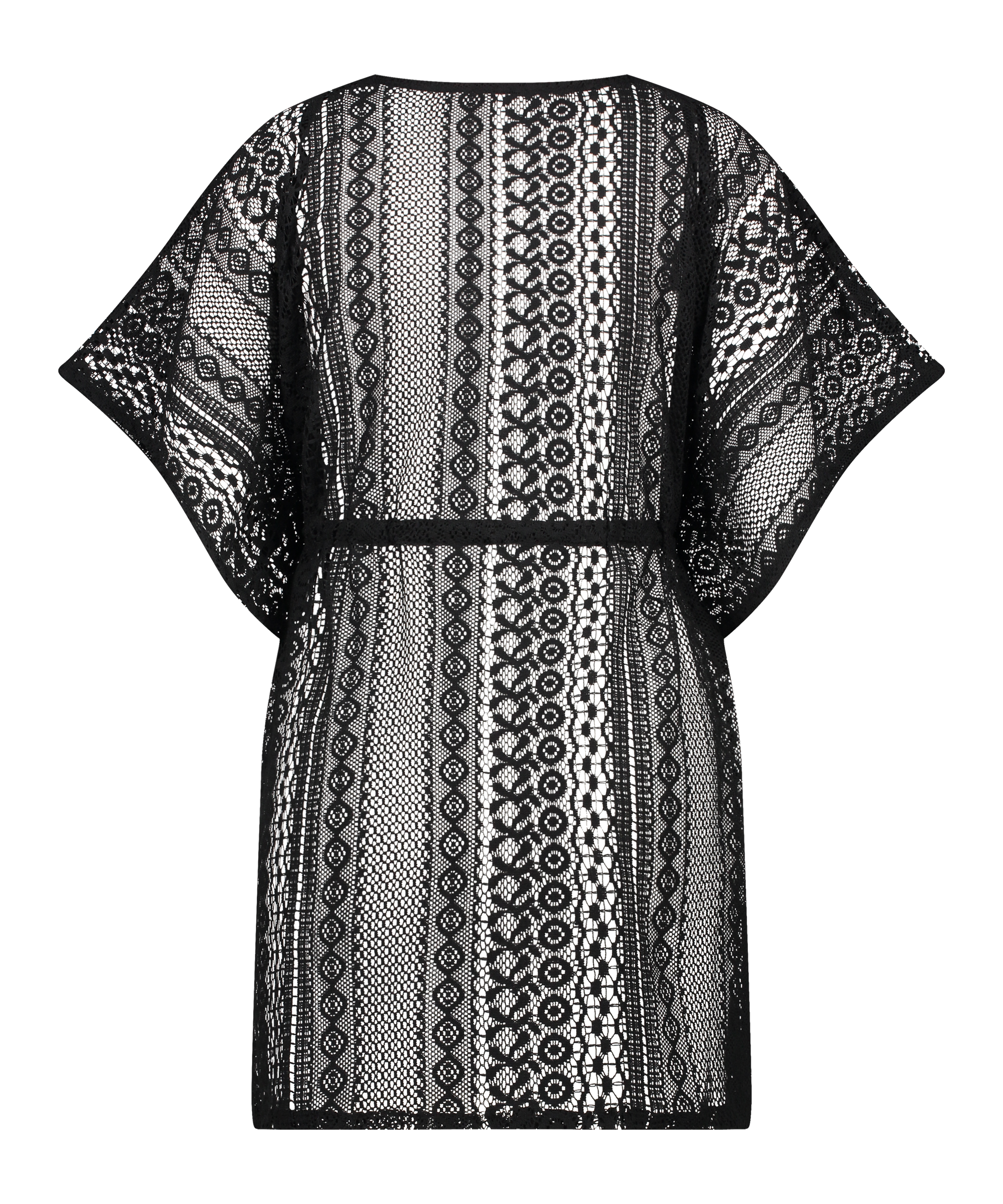 Beach Kaftan, Black, main