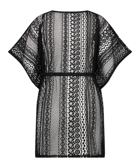 Beach Kaftan, Black