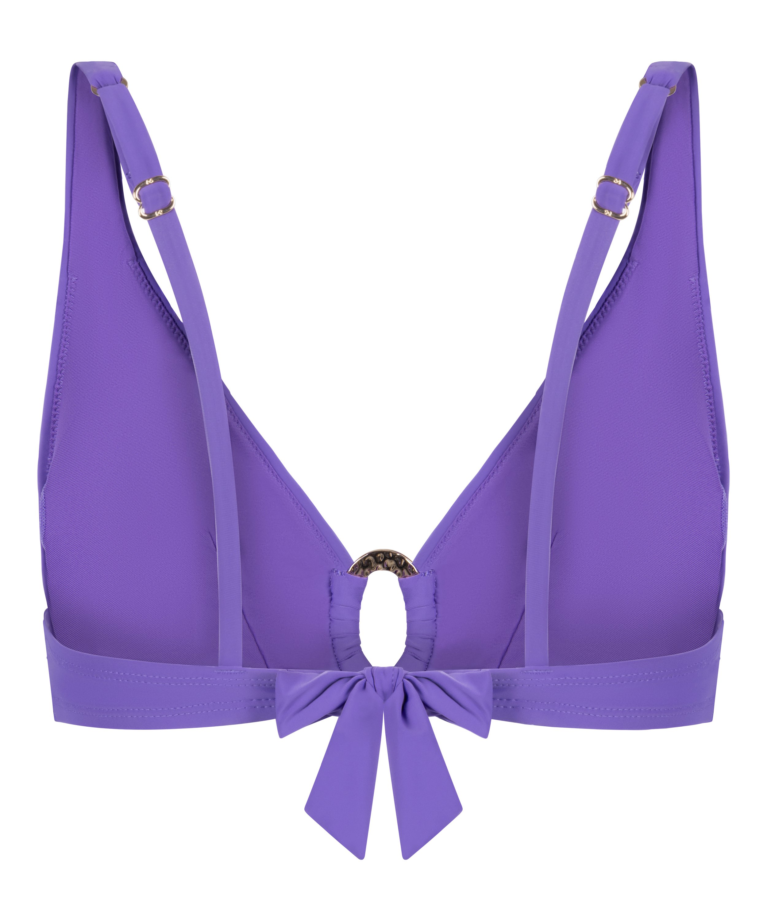 Triangle Bikini Top Luxe, Purple, main