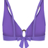 Triangle Bikini Top Luxe, Purple