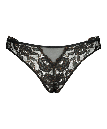 Chloe High Leg Brazilian, Black