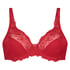 Diva Non-Padded Underwired Bra, Red