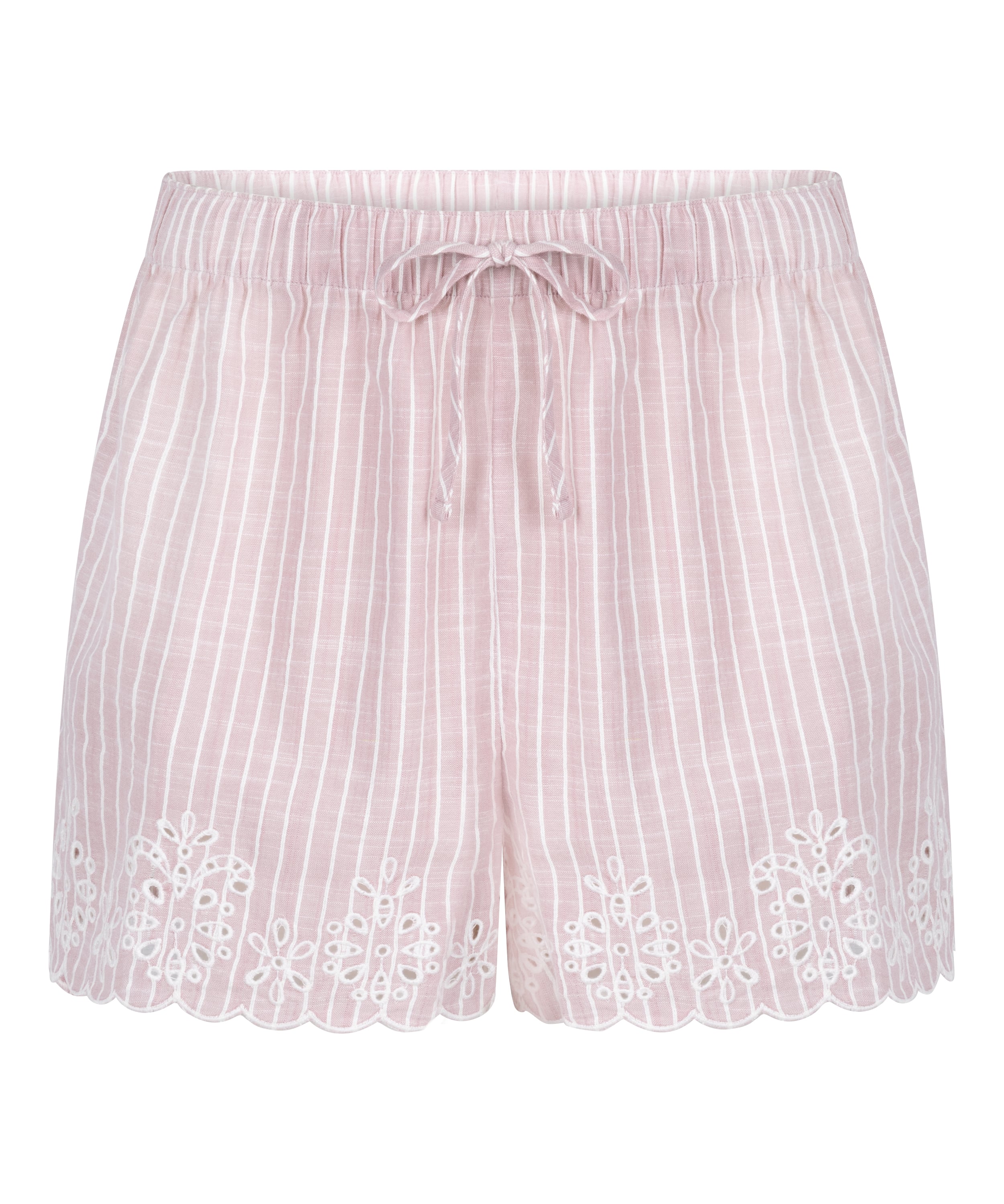 Striped Pyjama Short, Pink, main