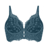 Astrid Padded Underwired Longline Bra, Blue