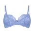 Marine Non-Padded Underwired Bra, Blue
