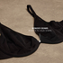Smooth Non-Padded Underwired Bra, Black