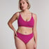 Dianne High Leg Thong, Pink
