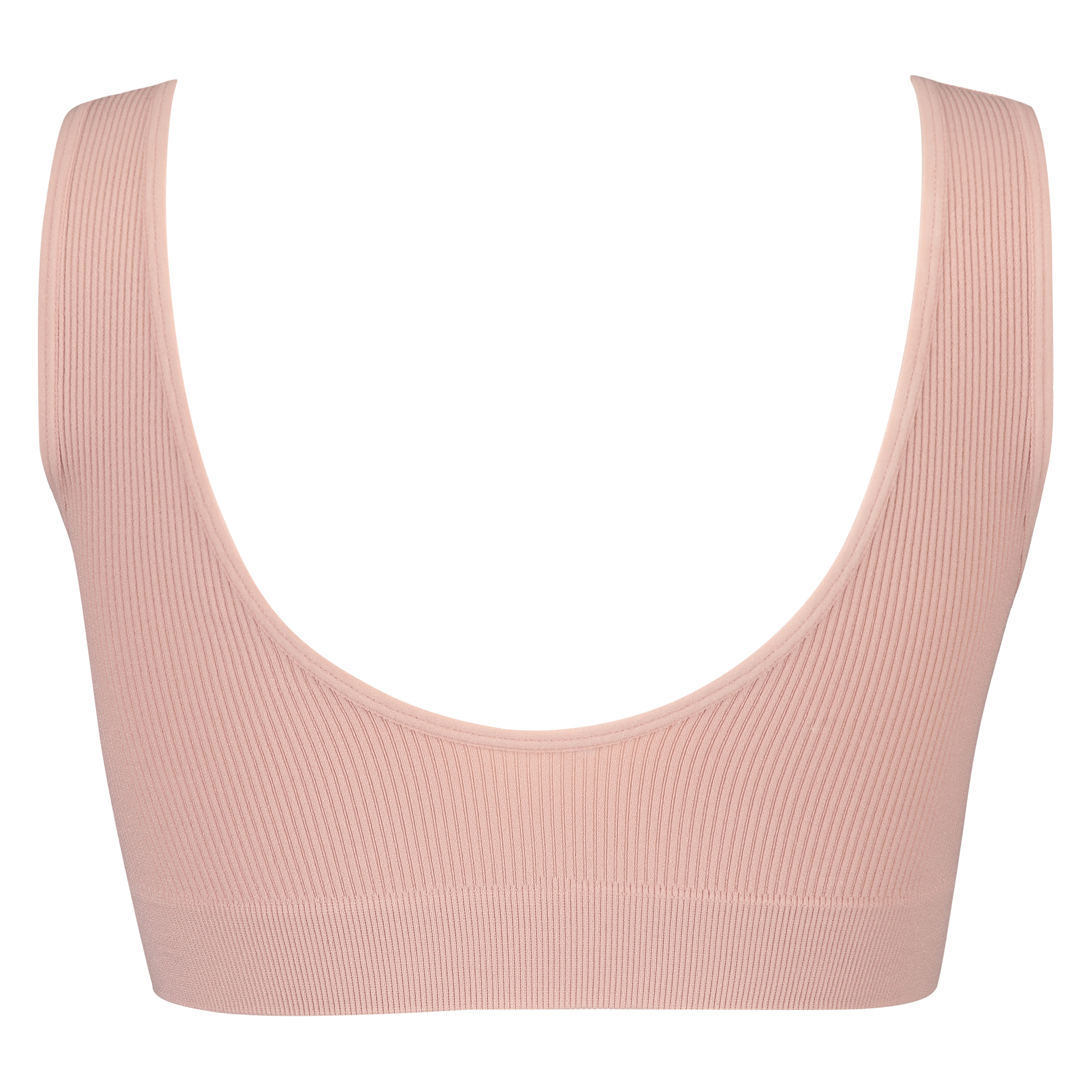 Seamless bralette, Pink, main