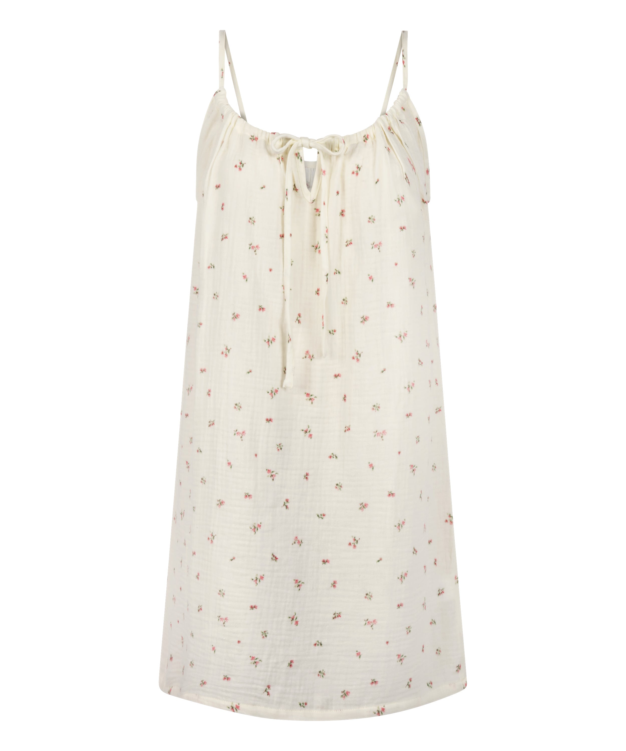 Muslin Slipdress, White, main