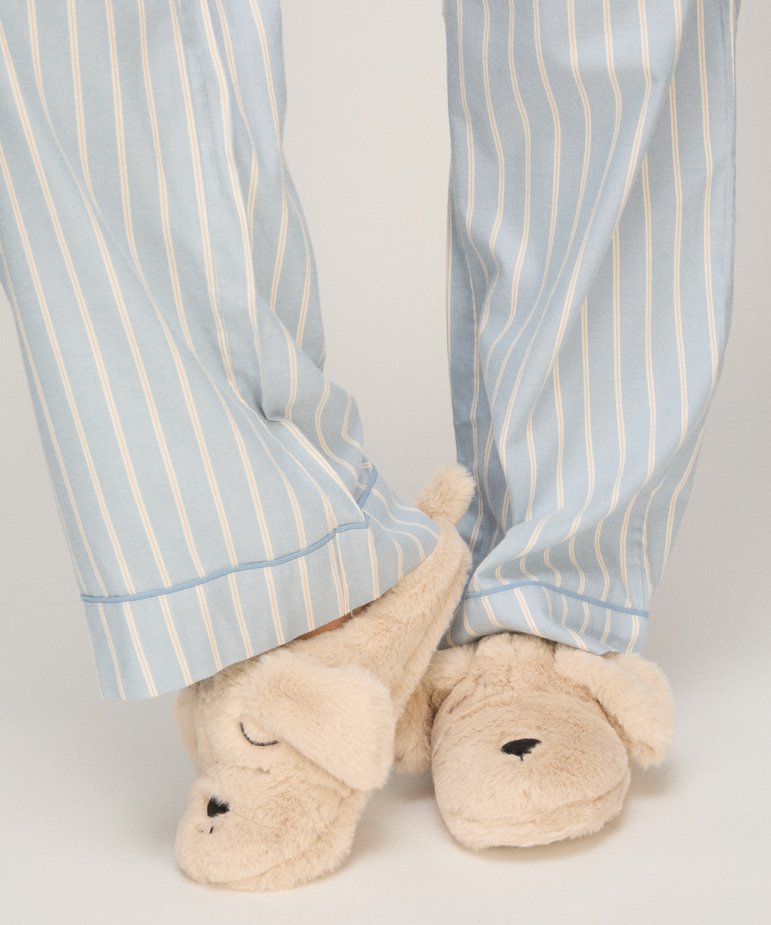 Slippers Dog Slippers, Beige, main