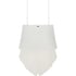 Chiffon Plisse Cami Set, White
