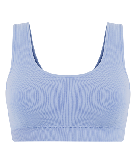 Dianne Scoop Bralette, Blue