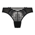 Uma High-Cut Brazilian Knickers, Black