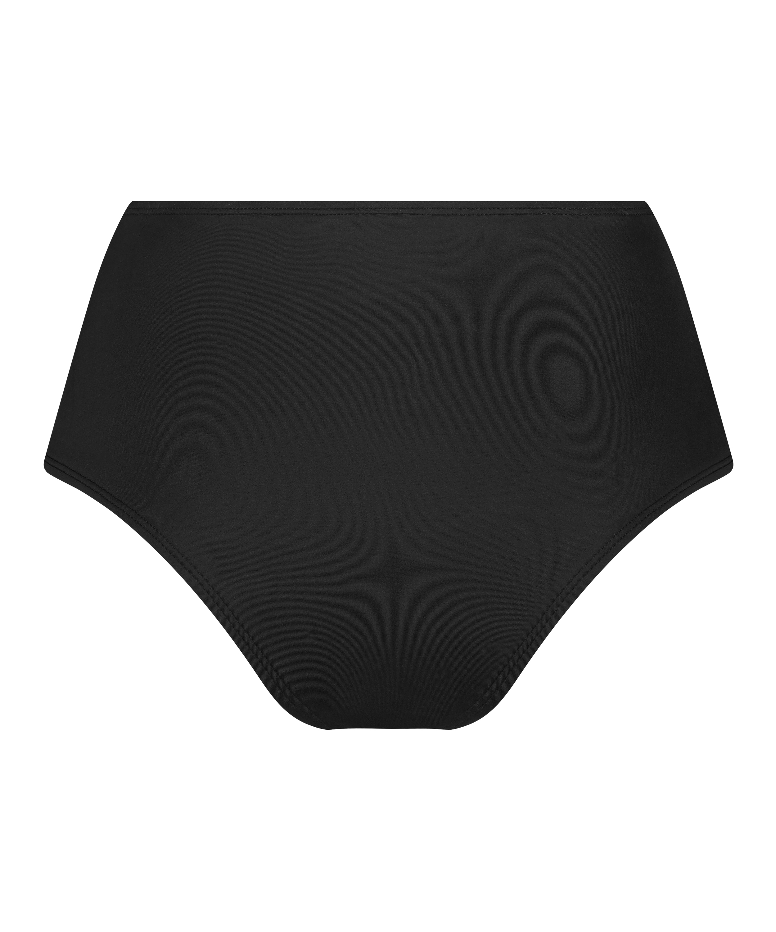 Luxe high bikini bottoms, Black, main