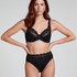 Diva High Knickers, Black