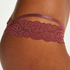Elliena Extra Low V Thong, Red