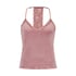 Velvet Lace Cami, Pink