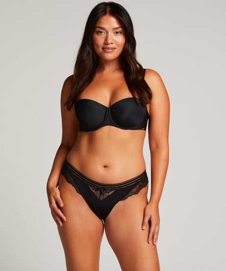 Sully High Leg Brazilian, Black