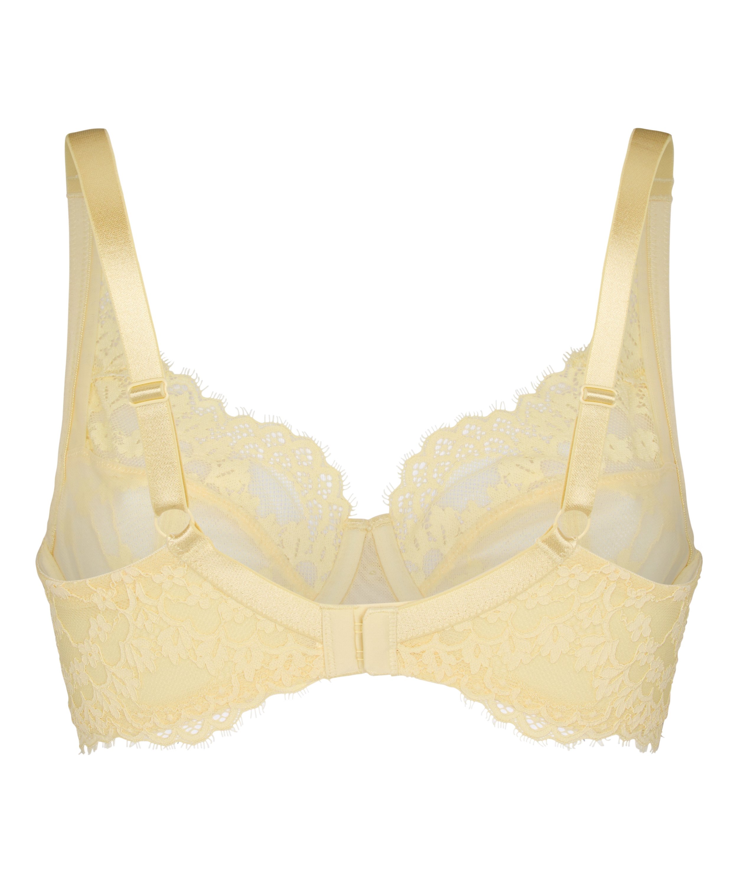 Daisy Non-Padded Underwired Bra, Yellow, main