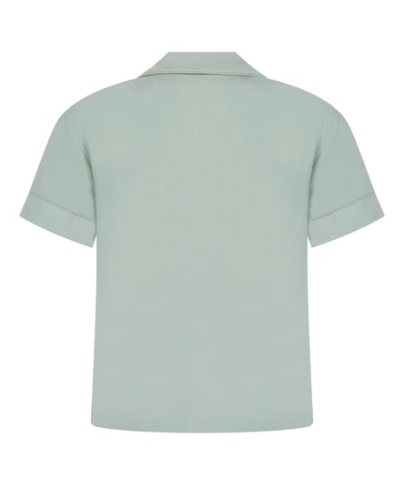 Essential Jersey Short-Sleeved Jacket, Green